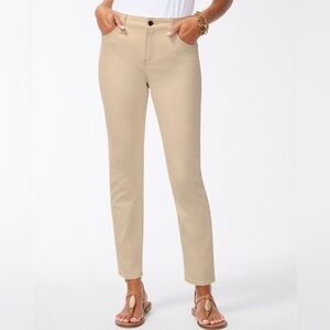NWT! Sold Out! Chico’s So Slimming Girlfriend Ankle Jean - Arabian Camel